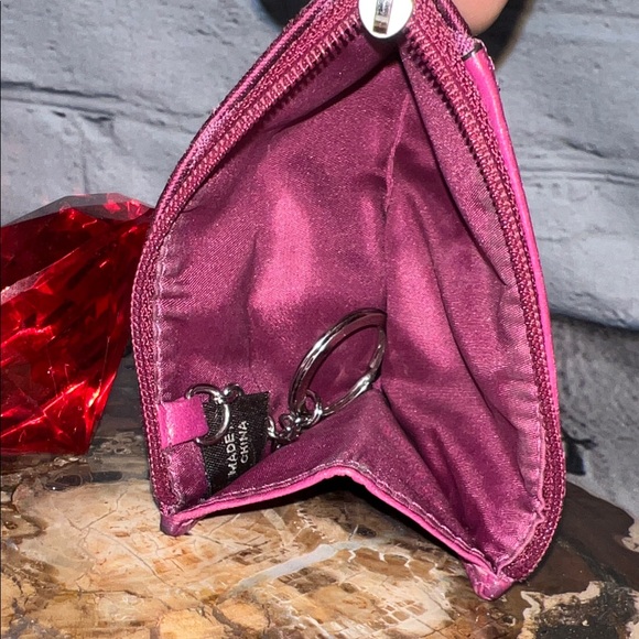 * Coach Fuchsia Coin Wallet - Picture 7 of 8